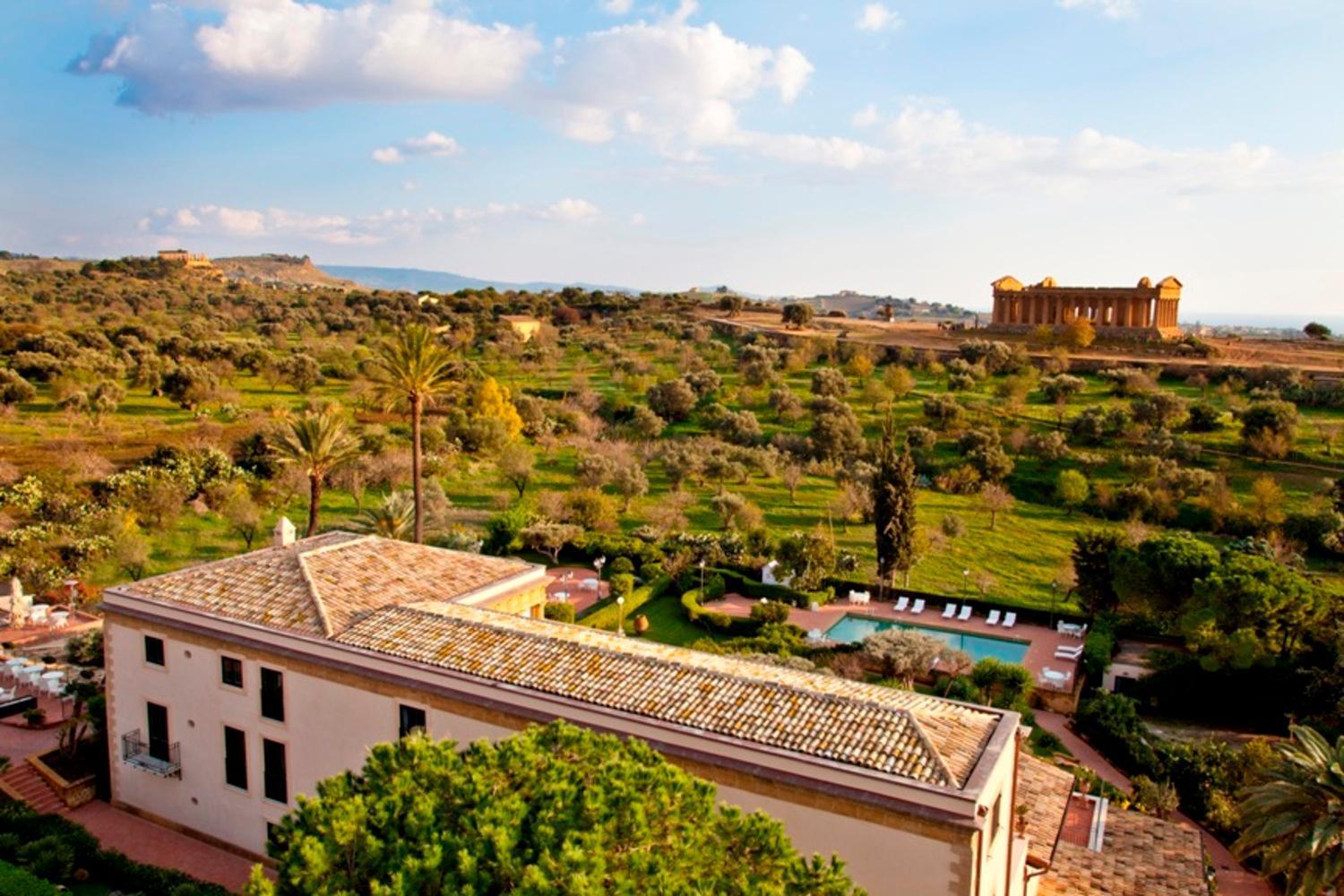 Villa Athena Resort Agrigento Bagian luar foto The hotel